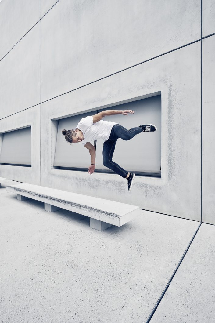 Parkour Hochformat