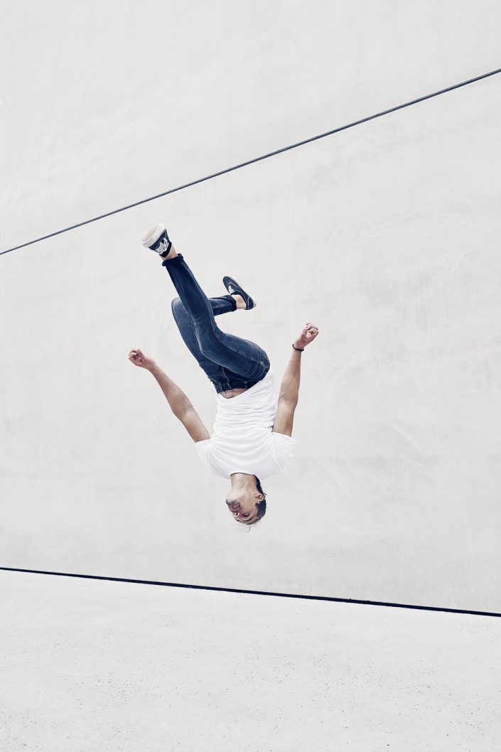 Parkour Fotografie Stuttgart Hochformat