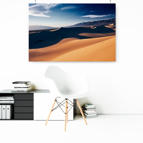 Wandbild Death Valley Dunes | Lebendiges Motiv für dein Wohnzimmer