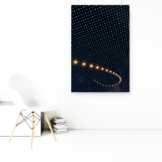 Wandbild: Lampen
