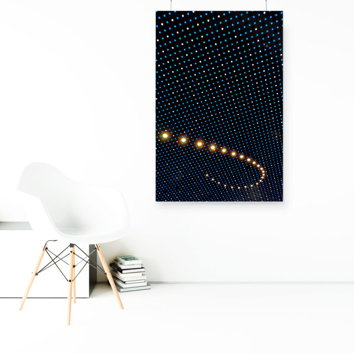 Wandbild: Lampen