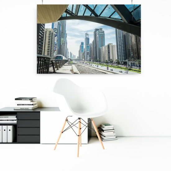 Wandbild Skyline Dubai