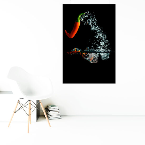 Wandbild: Springchili