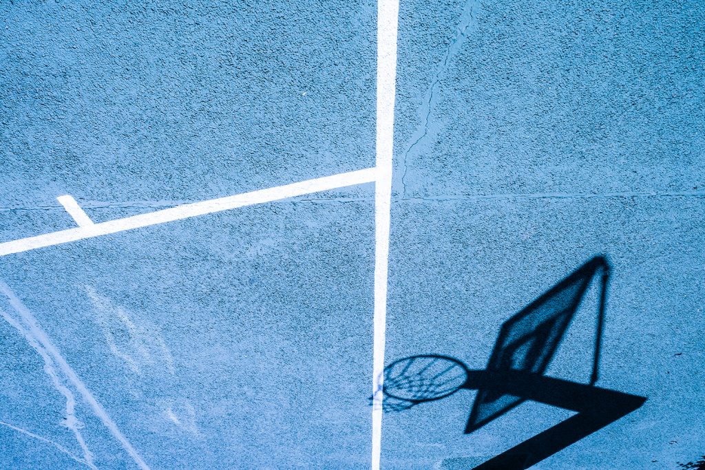 Wandbild Basketball