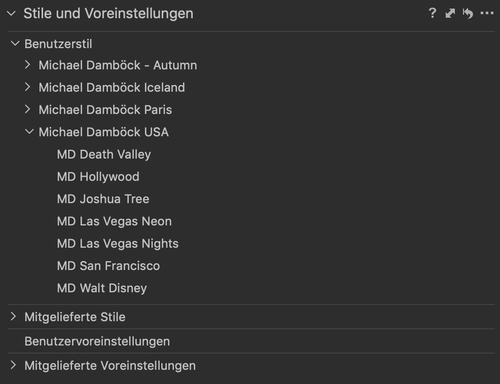 7 USA Styles | for Capture One Pro 8 7 USA Styles | for Capture One Pro 16