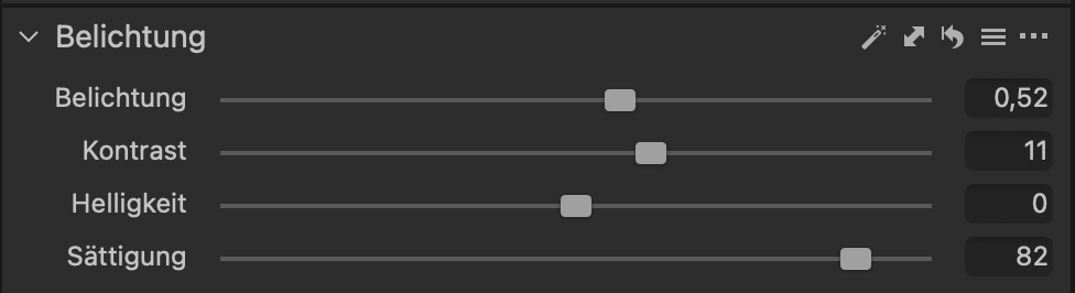 capture one belichtungswerkzeug