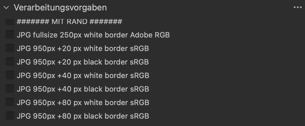 capture one rand export