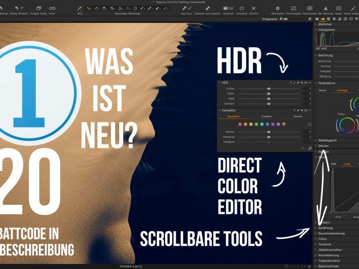 Capture One Pro 20 Rabatt