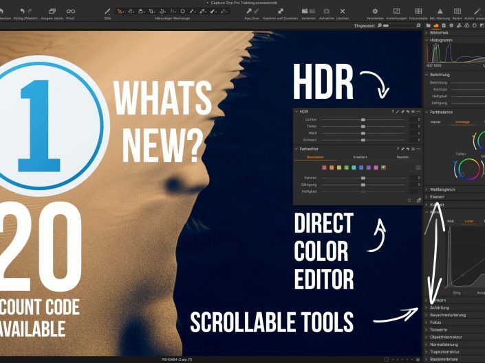 Capture One Pro 20 discount