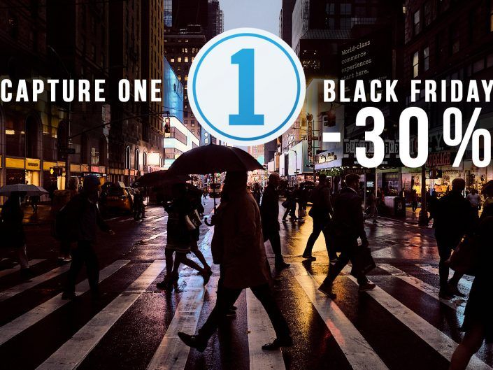 Capture One Pro Black Friday offers 2019 save 30%!