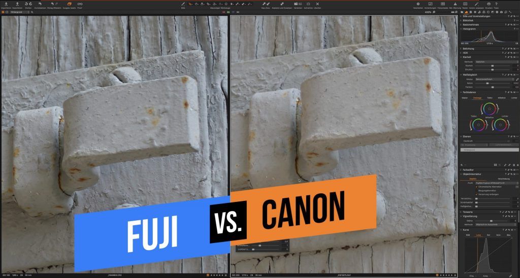 Fujifilm vs Canon
