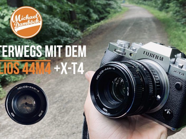 Unterwegs im Wald mit dem Helios 44-M-4 und der Fuji X-T4