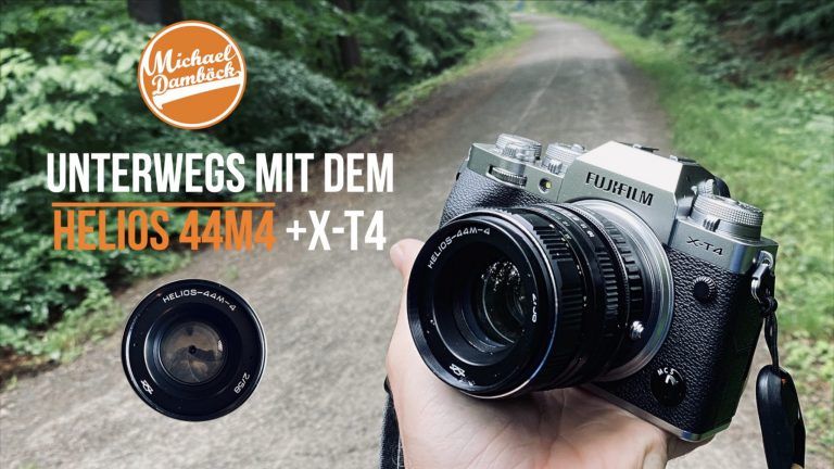 Unterwegs im Wald mit dem Helios 44-M-4 und der Fuji X-T4