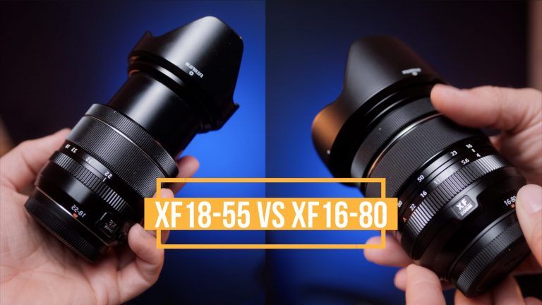 Fuji XF18-55 vs. XF16-80