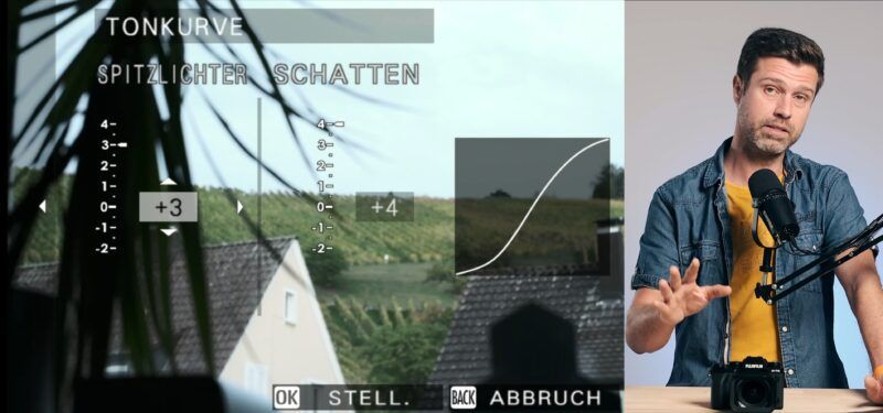 Fujifilm Menu Erklärung Tonkurve 05