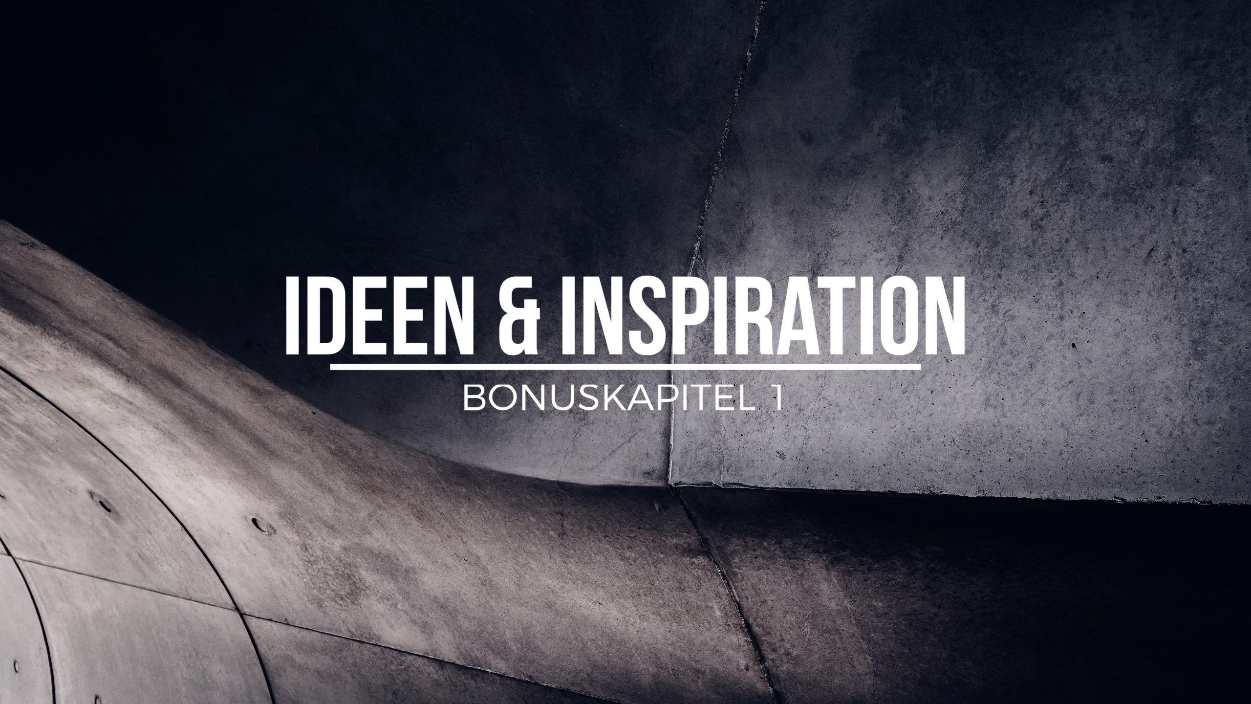 fotografisches Sehen Videokurs 2 Ideen und Inspiration Bonuskapitel