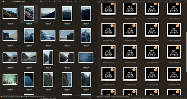 Mac Border Tool - add border to images 29 Mac Border Tool