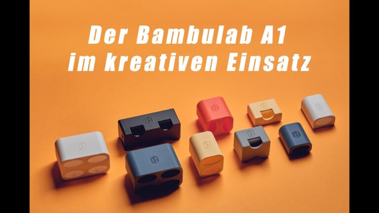 3D Druck für Fotografen – Praktische Lösungen & Projekte mit dem Bambulab A1