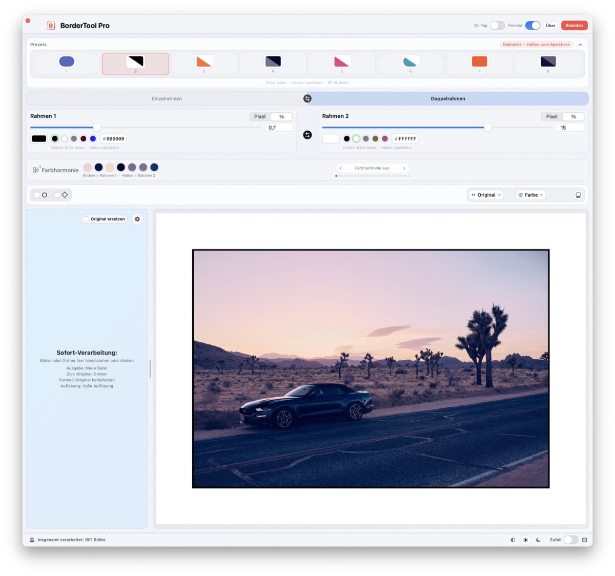 BorderTool Pro Light Mode